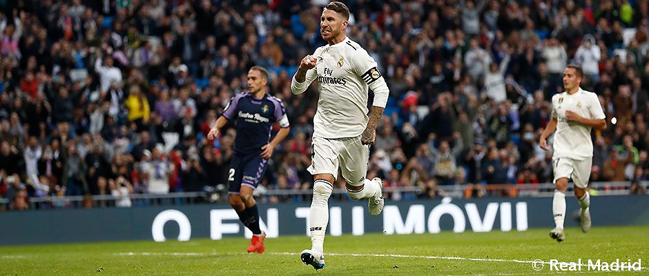 گلهای راموس مقابل وایادولید