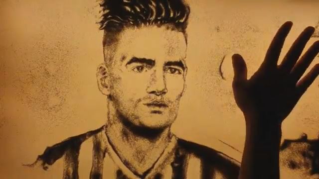 طراحی چهره فالکائو بازیکن جدید گالاتاسرای با شن