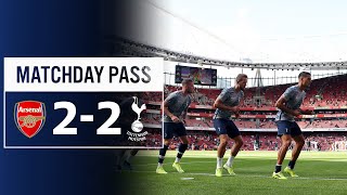 بازی آرسنال 2-2 تاتنهام از نگاه دوربین باشگاه تاتنهام