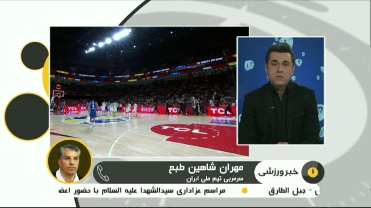 صحبت های شاهین طبع و رئیس فدراسیون بسکتبال بعد از صعود به المپیک 2020