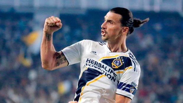 26 گل رکورد شکن زلاتان ابراهیموویچ برای ال ای گالکسی