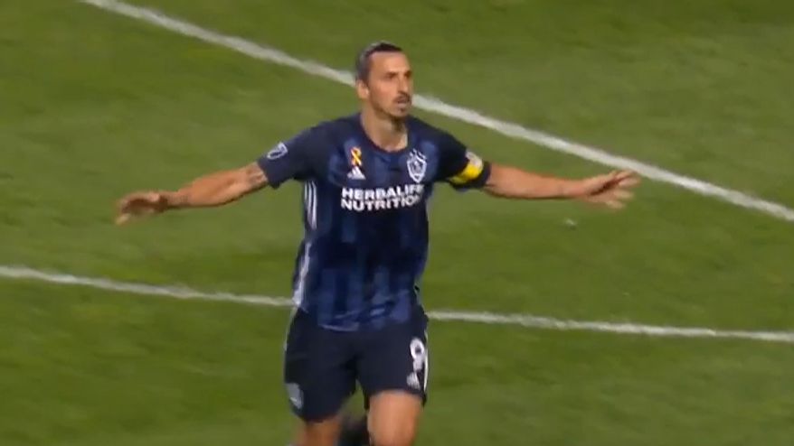 گل زیبای زلاتان ابراهیموویچ به ریل سالت لیک