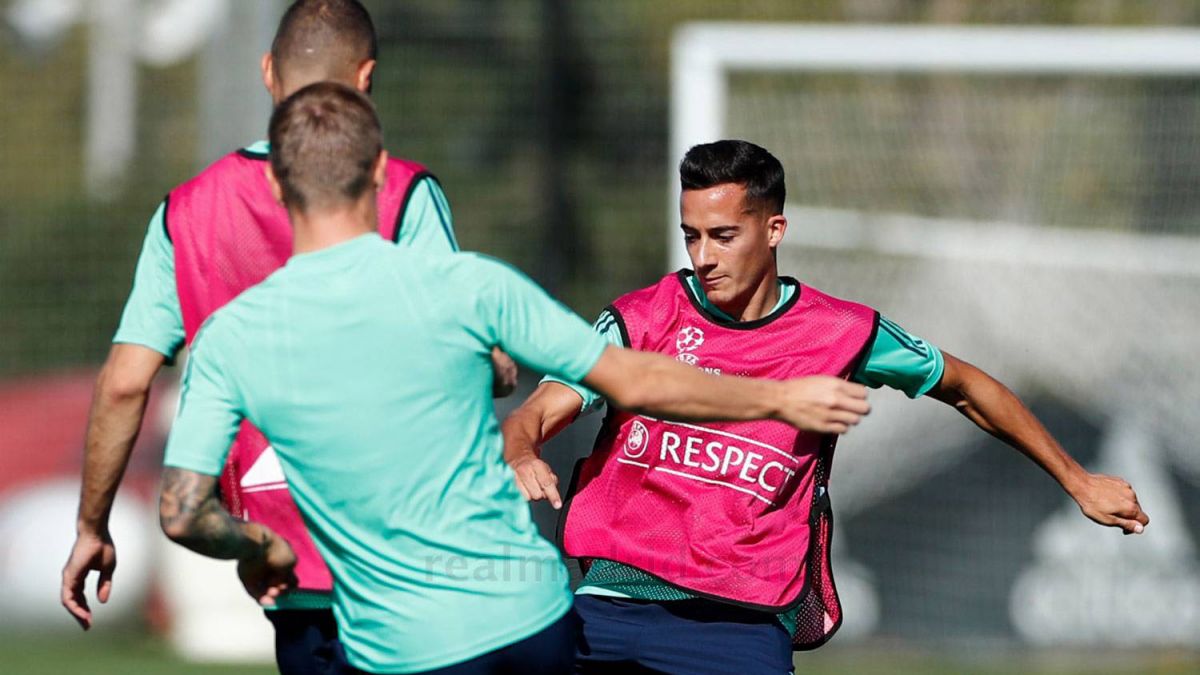 آخرین تمرین رئال مادرید پیش از دیدار با کلوب بروژ