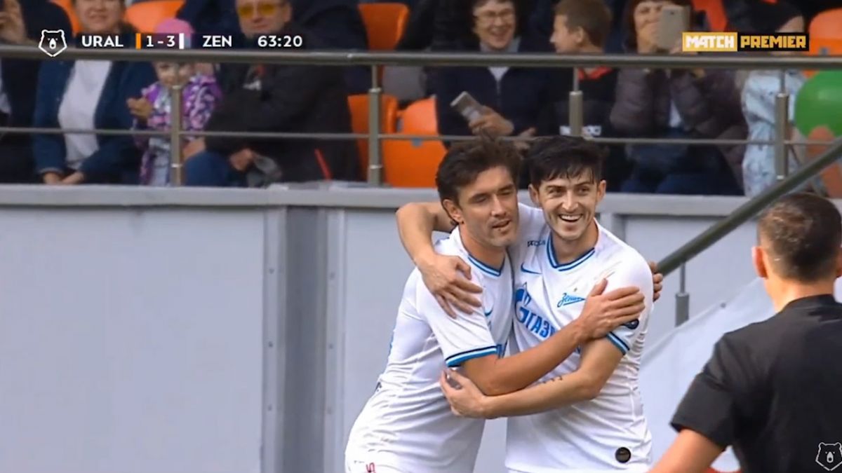 گلزنی سردار آزمون مقابل اورال