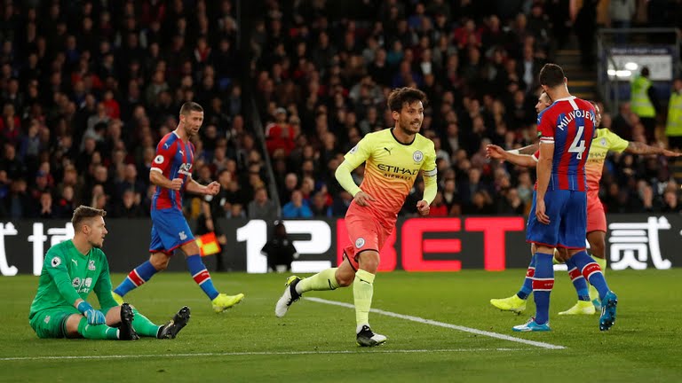 خلاصه بازی کریستال پالاس 0-2 منچستر سیتی