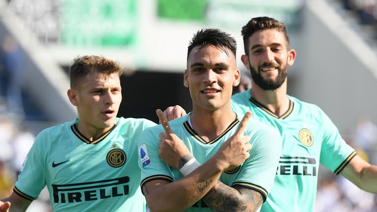 خلاصه بازی ساسولو 3-4 اینتر (دبل لوکاکو و لوتارو)