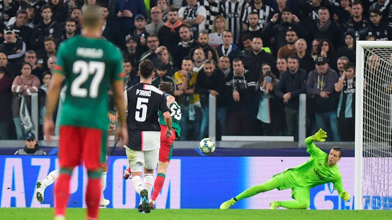 گل اول لوکوموتیو مسکو به یوونتوس (الکسی میرانچوک)