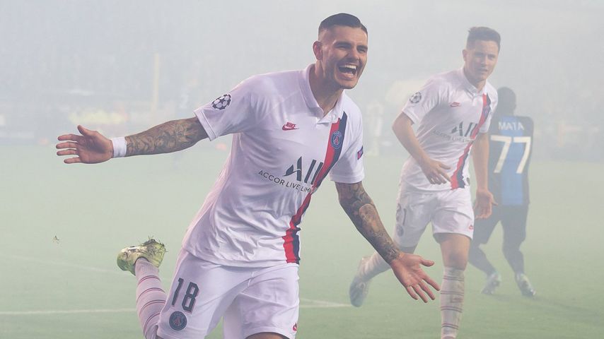 گل سوم پاری سن ژرمن به کلوب بروژ (دبل مائورو ایکاردی)