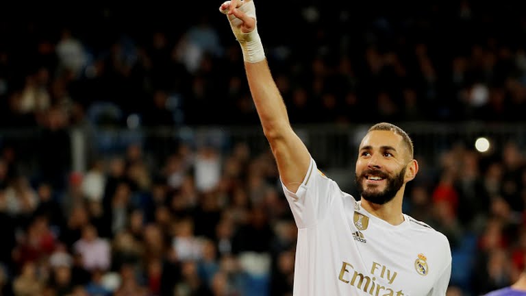 گل چهارم رئال مادرید به لگانس (بنزما)