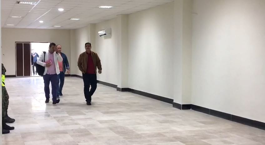 اختصاصی/ تيم نساجي برای تقابل با نفت آبادان وارد ورزشگاه شهيد وطني شد