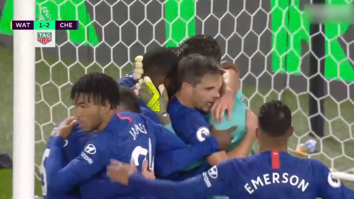 خلاصه بازی چلسی 2-1 واتفورد