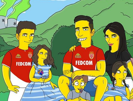 خانواده سسک فابرگاس در قالب کارتون سیمپسون ها