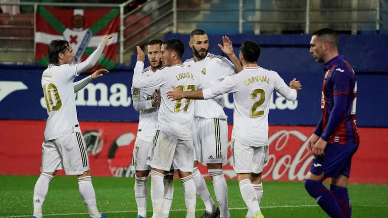 گل سوم رئال مادرید به ایبار (دبل بنزما)