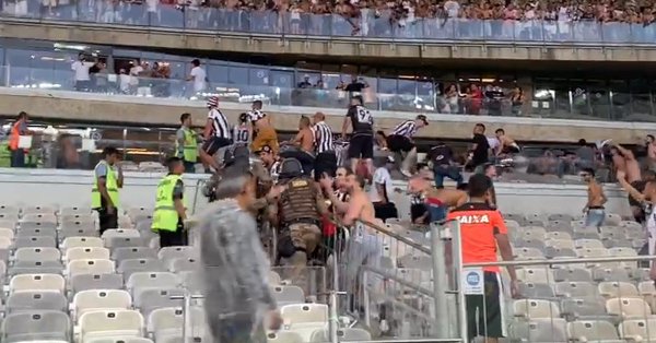 خشونت در لیگ برزیل