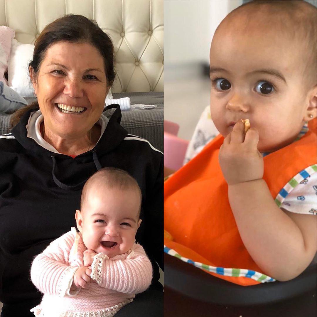 مادر رونالدو و آلانا مارتینا