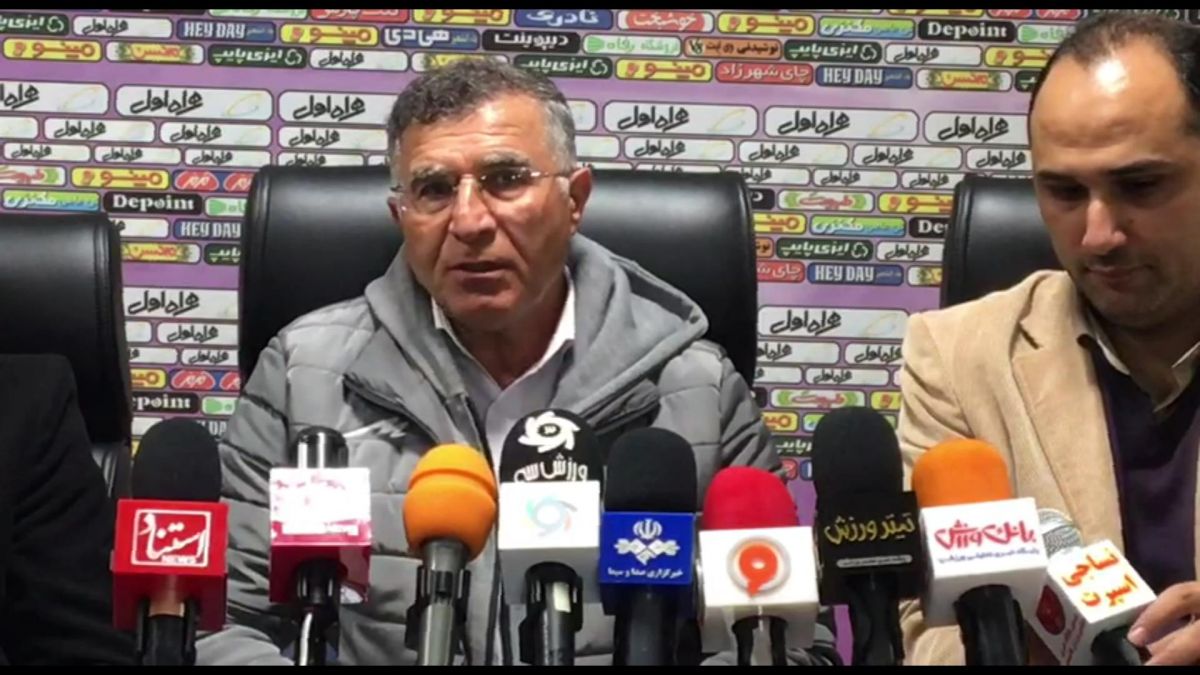 اختصاصی/ کنفرانس خبری مجید جلالی بعد از بازی نساجی - گل گهر