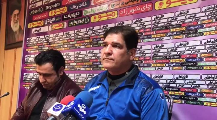 اختصاصی/ کنفرانس خبری رضا مهاجری پیش از بازی نساجی مقابل پرسپولیس