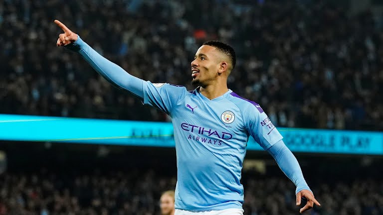 گل اول منچستر سیتی به اورتون (ژسوس)