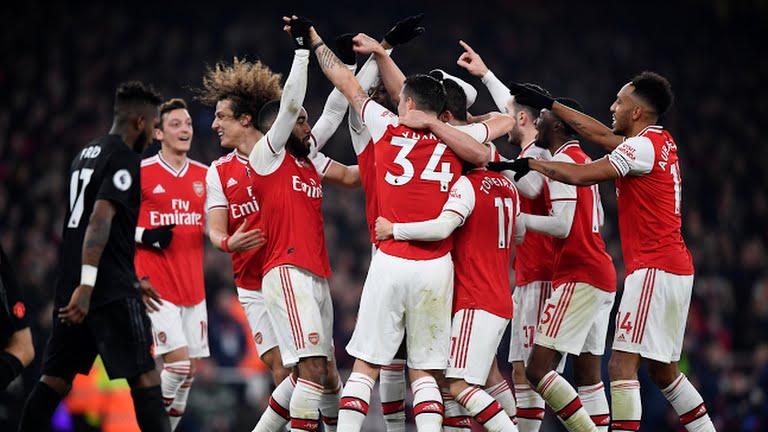 خلاصه بازی آرسنال 2-0 منچستر یونایتد