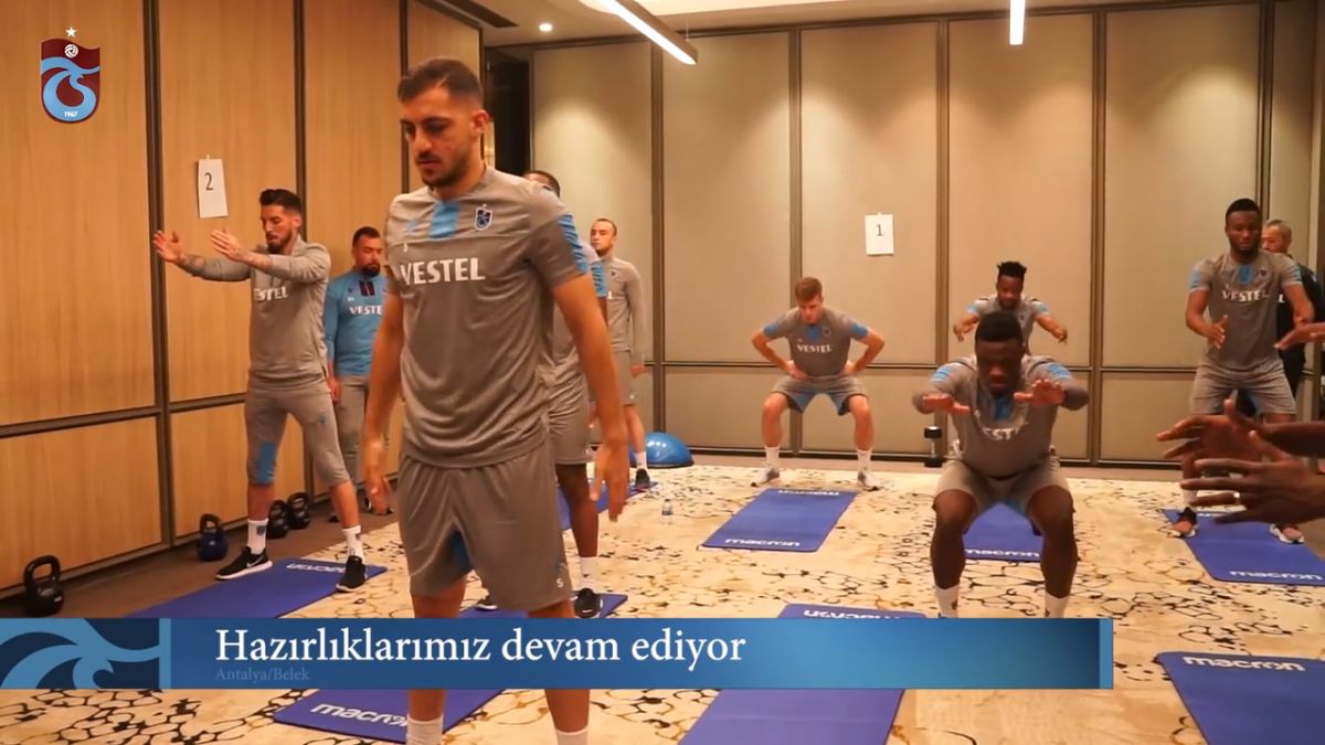 تمرین امروز ترابزون اسپور با حضور مجید حسینی (16 دی)