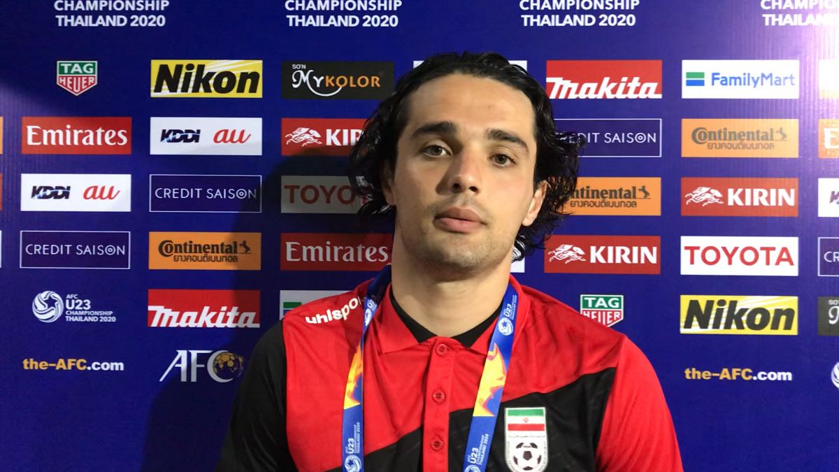 صحبت های امید نورافکن بعد از بازی با امید ازبکستان