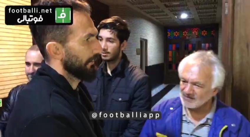 اختصاصی/ حضور محمد نوری در مراسم ختم نادر باقری