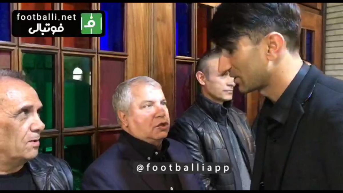 اختصاصی/ حضور علیرضا بیرانوند در مراسم ختم نادر باقری