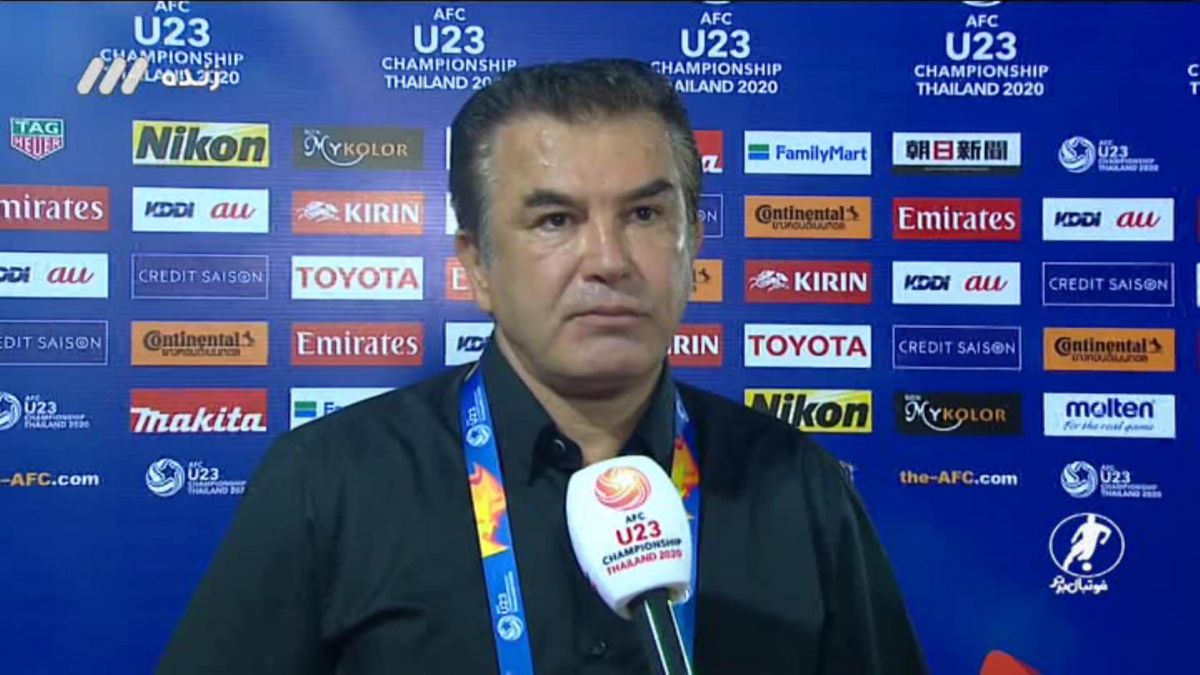 صحبت های حمید استیلی، سرمربی تیم ملی امید بعد از بازی با چین