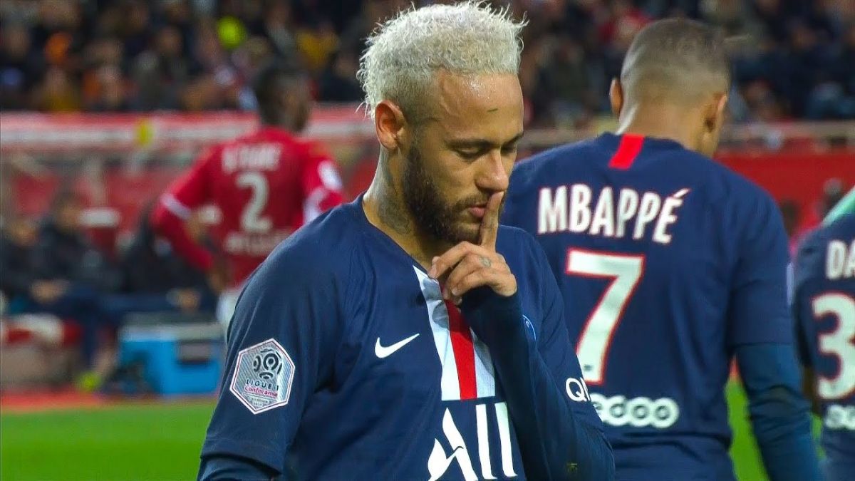 عملکرد نیمار در بازی پاری سن ژرمن 4-1 موناکو