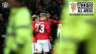 حواشی بازی منچستریونایتد 1-0 ولورهمپتون از نگاه دوربین منچستری ها
