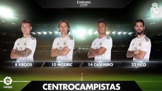 اسامی بازیکنان رئال مادرید برای تقابل با سویا