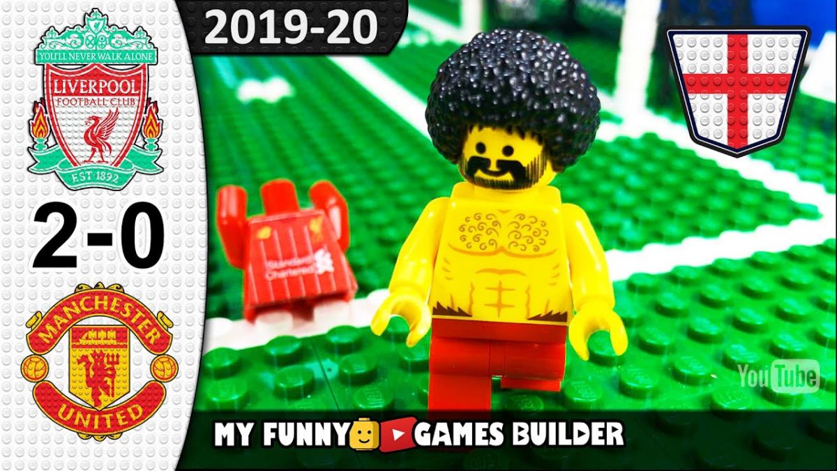 شبیه سازی بازی لیورپول 2-0 منچیتریونایتد با عروسک لگو