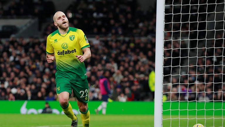 گل اول نوریچ سیتی به تاتنهام (پوکی)