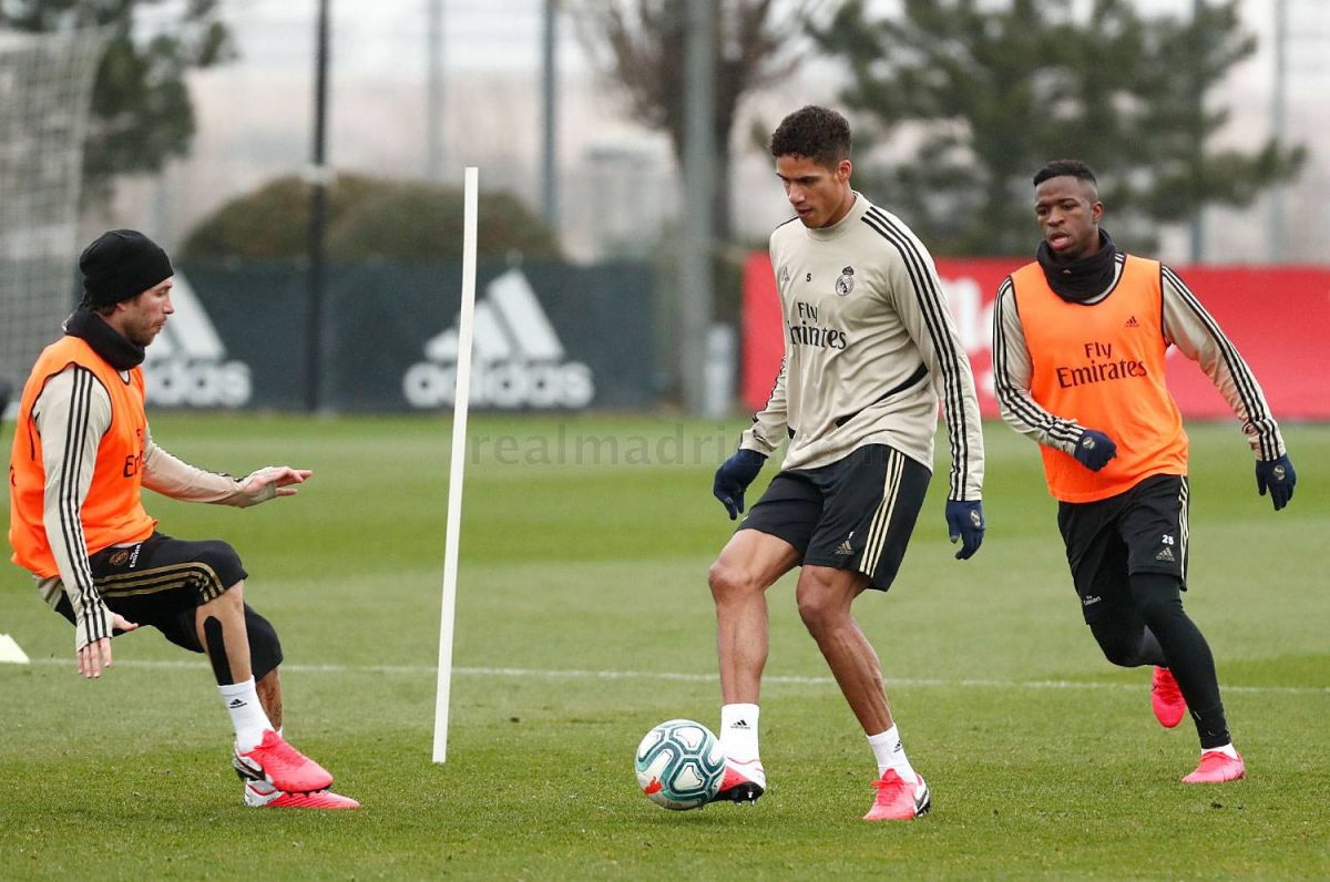 تمرین رئال مادرید برای تقابل با وایادولید