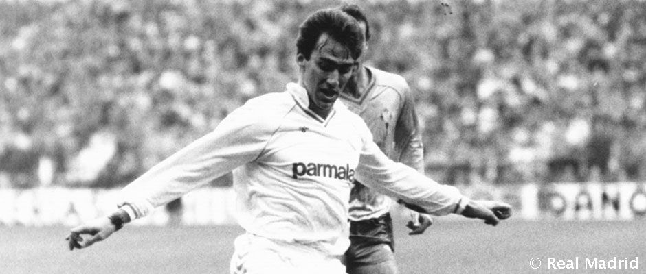 گل مارتین وازکوئز بازیکن رئال مادرید به وایادولید فصل 1987-88 به بهانه تقابل دو تیم