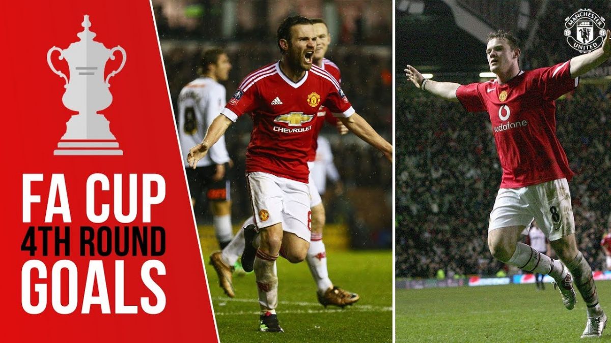 گلهای برتر منچستر یونایتد در دور چهارم جام حذفی انگلیس