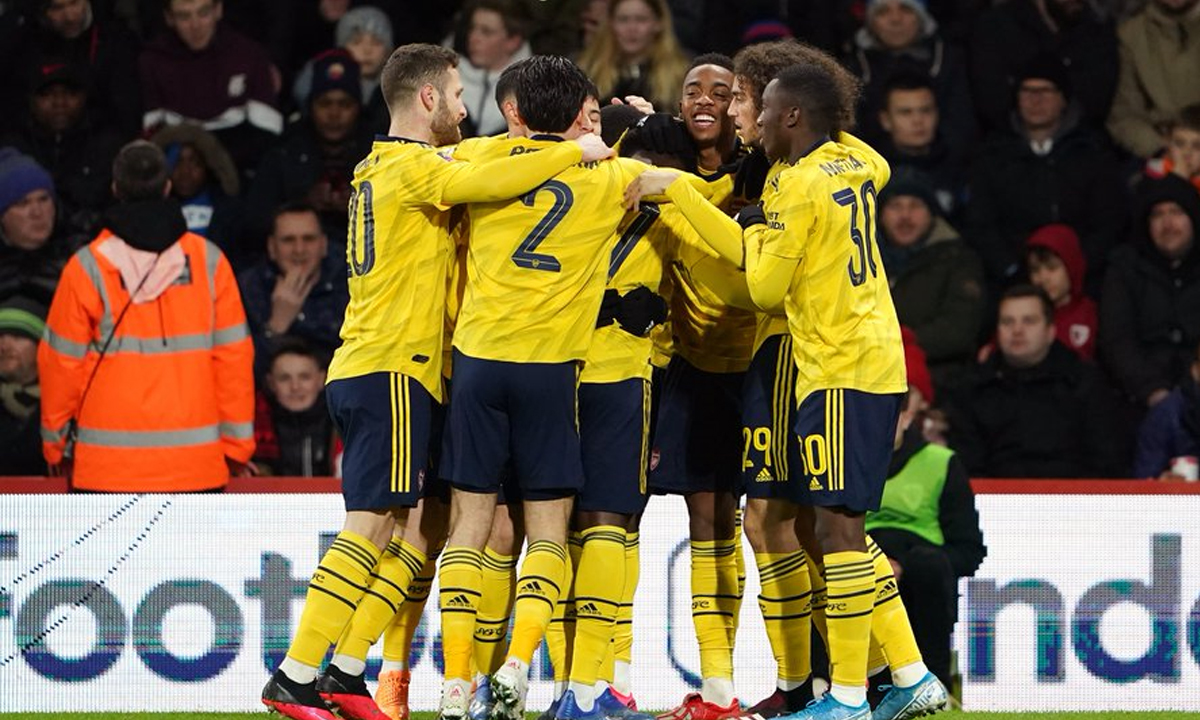 خلاصه بازی بورنموث 1-2 آرسنال