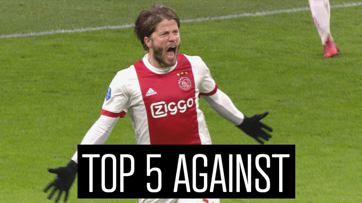 5 گل برتر آژاکس مقابل آیندهوون