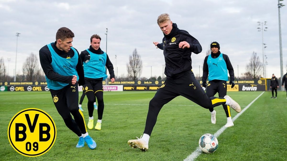 تمرین دورتموند برای تقابل با یونیون برلین