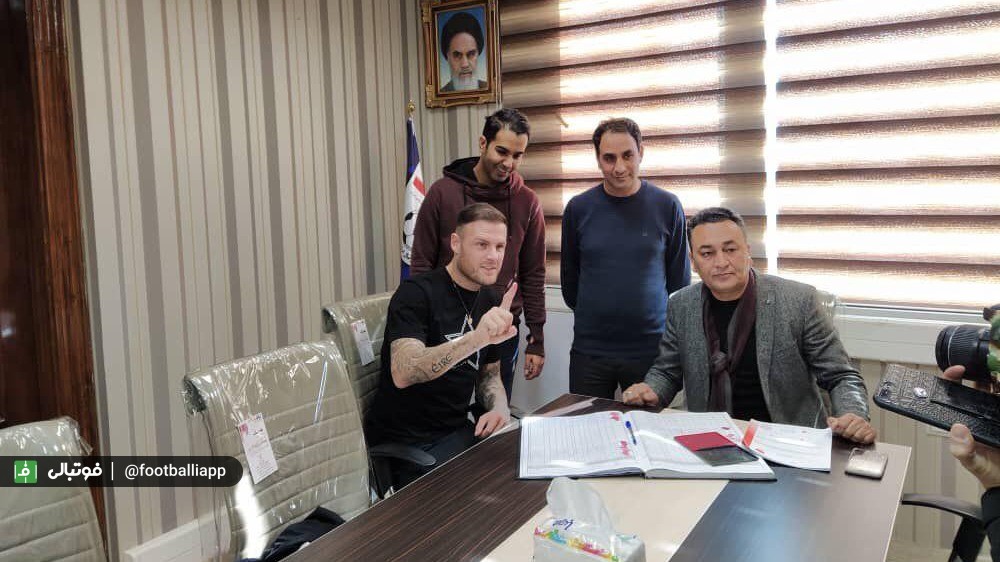 قرارداد آنتونی استوکس با باشگاه پرسپولیس در هیات فوتبال تهران ثبت شد