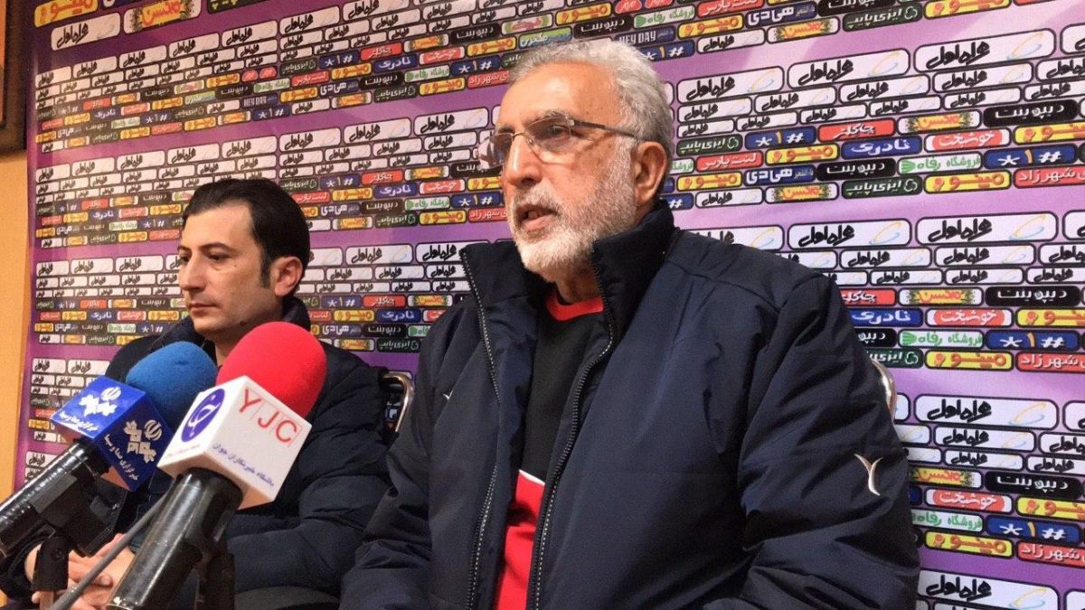 اختصاصی/ صحبتهای حسین فرکی سرمربی پیکان در کنفرانس مطبوعاتی پیش از بازی با شاهین بوشهر
