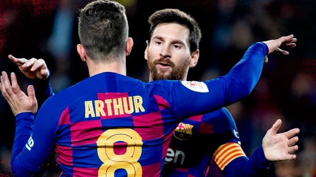 خلاصه بازی بارسلونا 5-0 لگانس (جام حذفی)