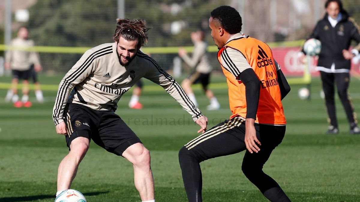 آخرین تمرین رئال مادرید برای تقابل با اتلتیکو مادرید