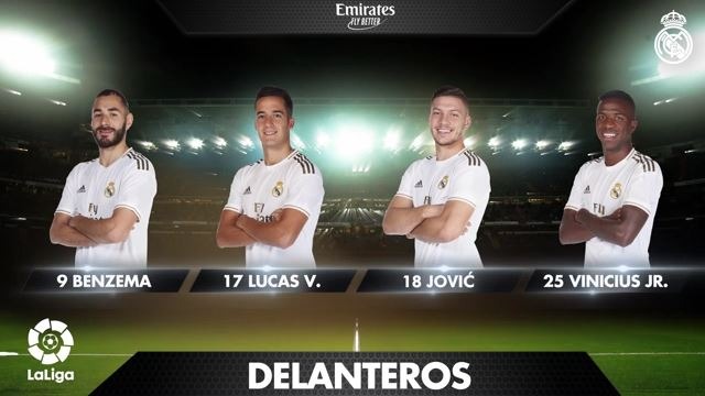 اسامی بازیکنان رئال مادرید برای تقابل با اتلتیکو مادرید