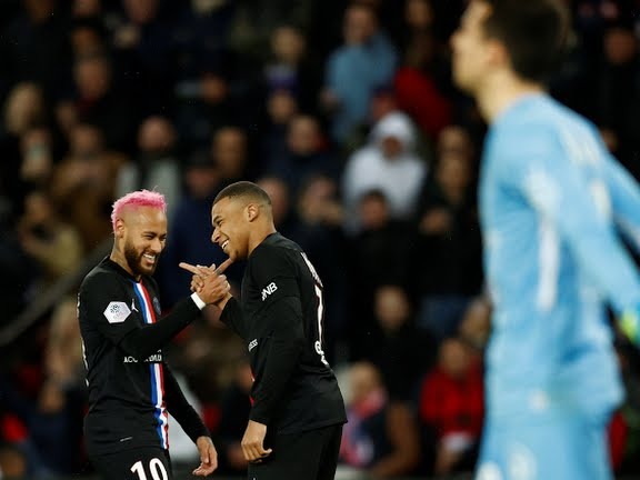 خلاصه بازی پاری سن ژرمن 5-0 مون پلیه