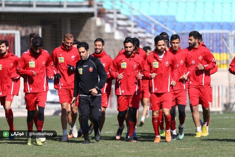 گزارش تصویری تمرین دوشنبه پرسپولیس- 14 بهمن 1398