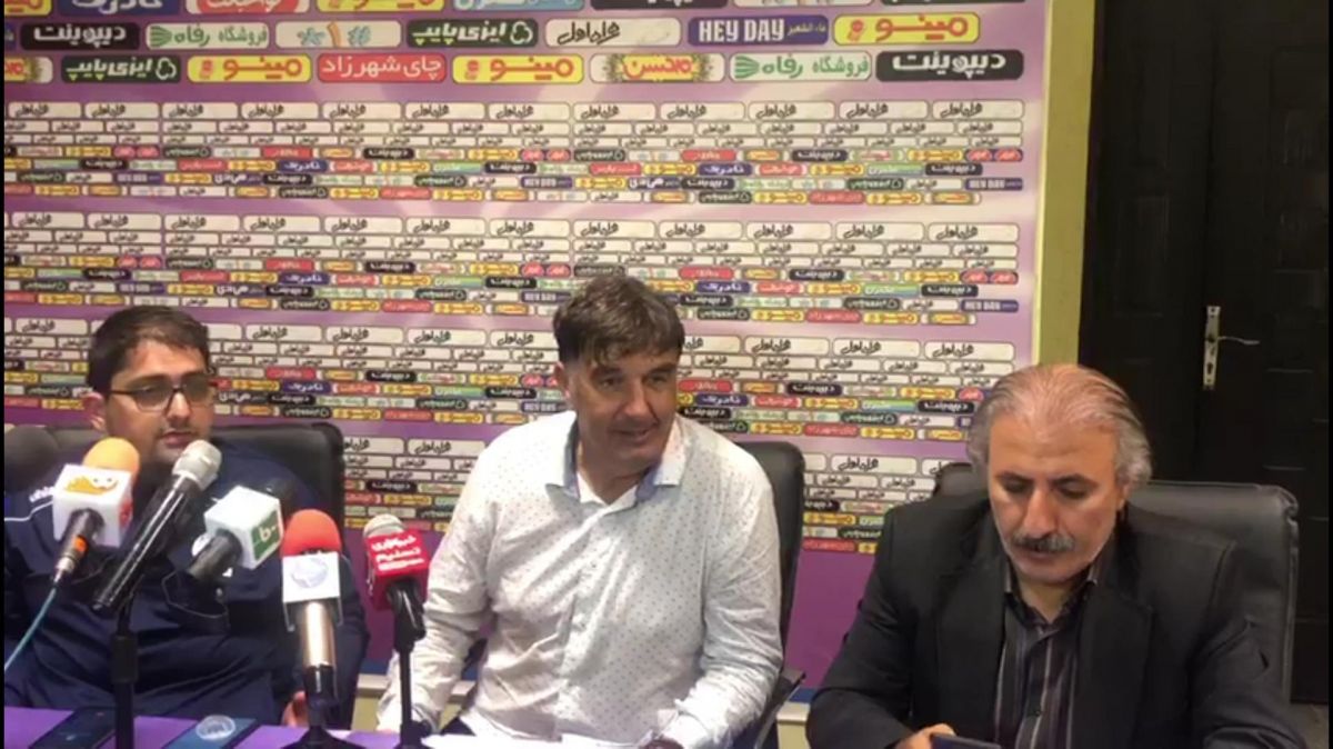 اختصاصی/ کنفرانس خبری بازی شاهین بوشهر 2-1 نساجی