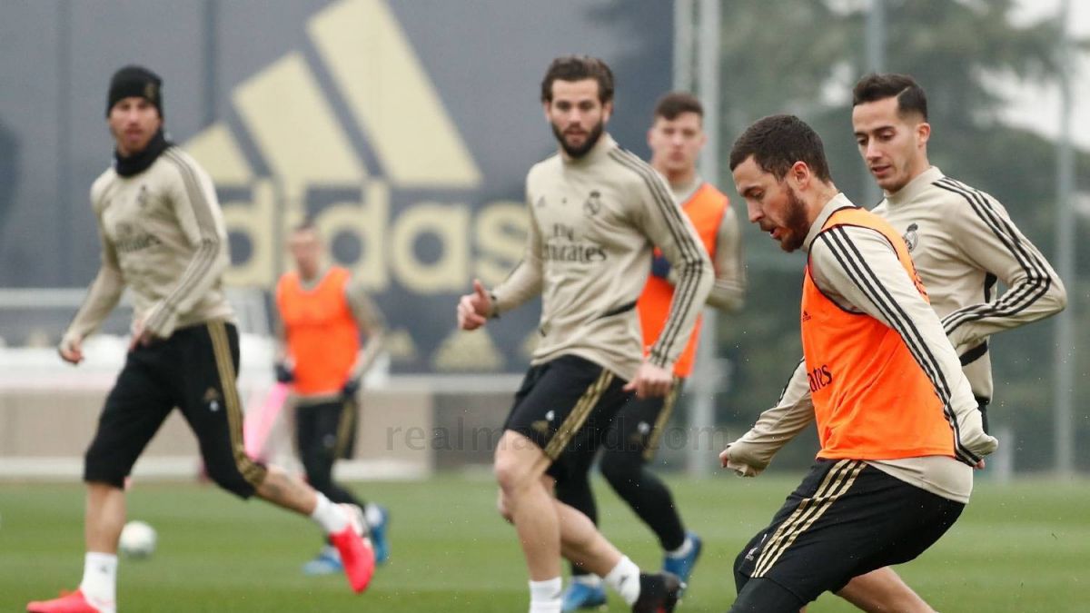 آخرین تمرین رئال مادرید برای تقابل با اوساسونا