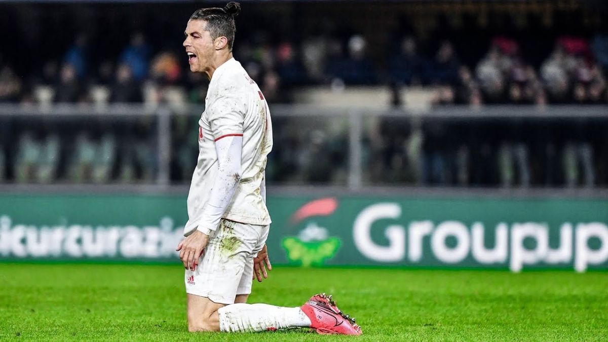 عملکرد رونالدو در بازی ورونا 2-1 یوونتوس