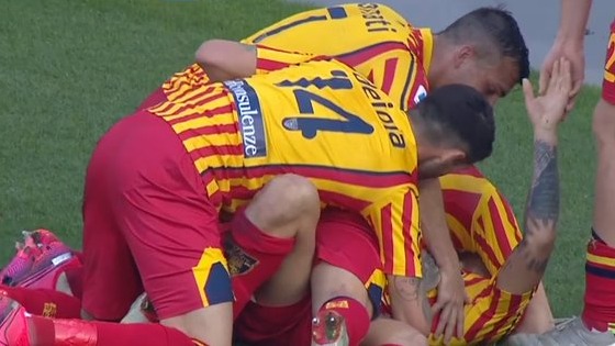 گل دوم لچه به ناپولی (دبل لاپادولا)